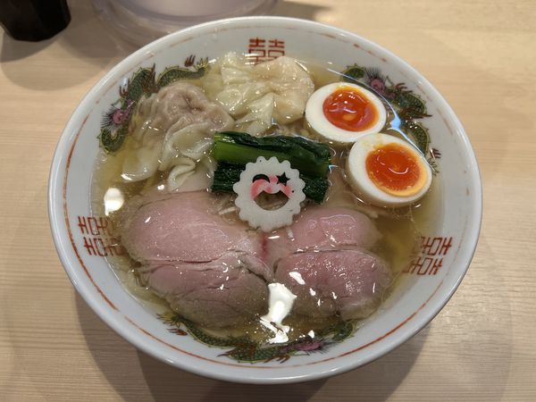 「ちょっとずつワンタン麺」@キング製麺の写真