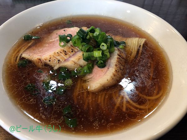 「限定4 鴨そば(1000円)醤油」@中華そばイデタの写真