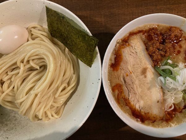 「【限定】辛味噌つけ麺 900円」@ラーメン 和なりの写真