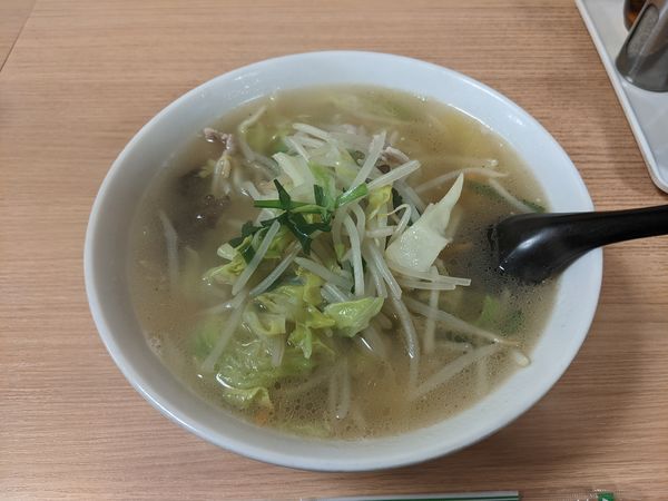 「タンメン：660円」@中華ハウス 山岸の写真