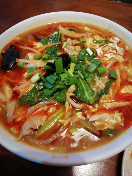 「酸辣湯麺」@中華料理 八福 茨大前店の写真