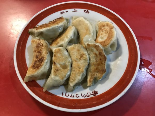 「焼ぎょうざ　380円」@大陸の写真