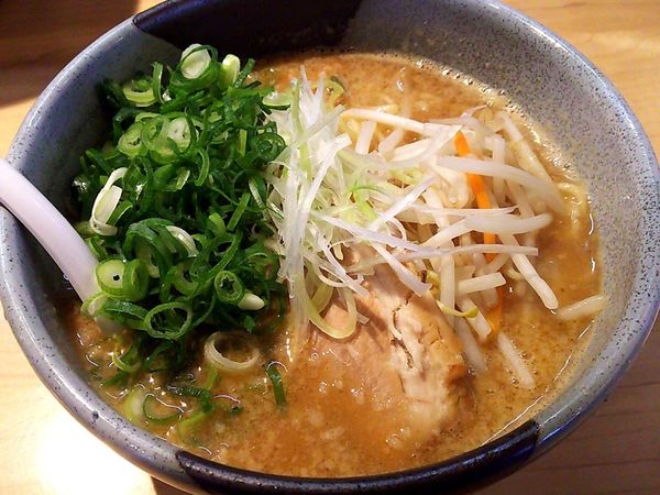 「唐神味噌らぁめん+九条ネギ」@製麺食堂 あぶみの写真