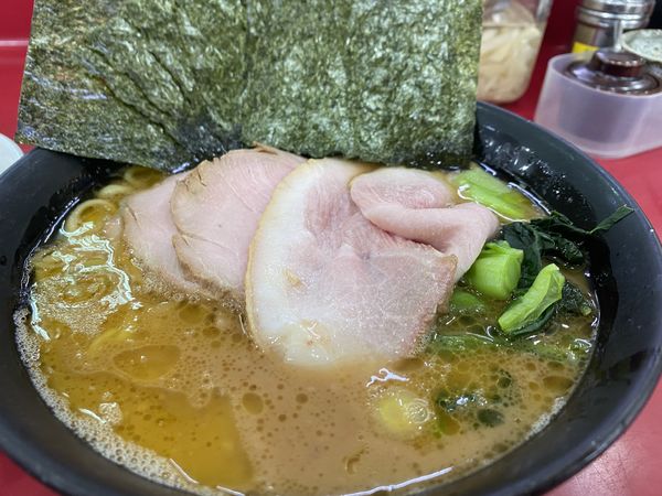 「チャーシューメン　海苔」@杉田家 千葉祐光店の写真
