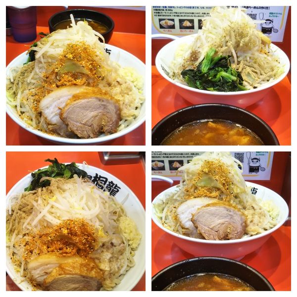 「つけ麺小➕豚2枚➕ほうれん草」@麺屋 桐龍の写真