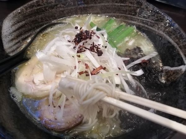 「鶏白湯ラーメン(800)」@月の写真