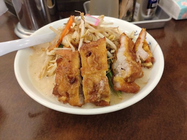 「排骨タンメン」@極濃湯麺シントミ 本庄インター店の写真