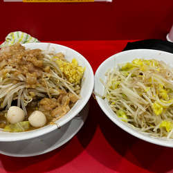 汁なし150g  野菜大生姜中アブラ中