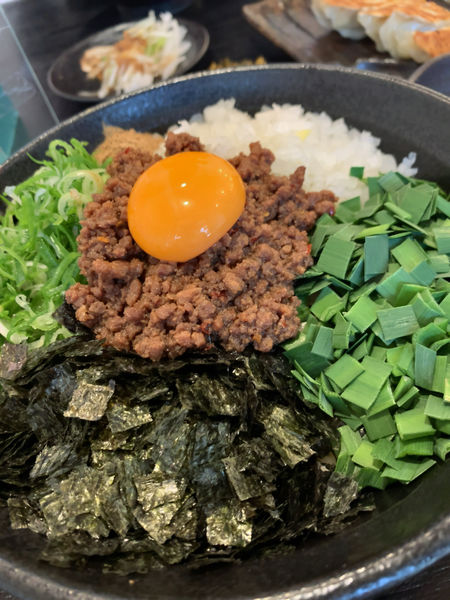 「台湾まぜそば 大盛」@豚骨ラーメンとまぜそば 池めん 清水町店の写真
