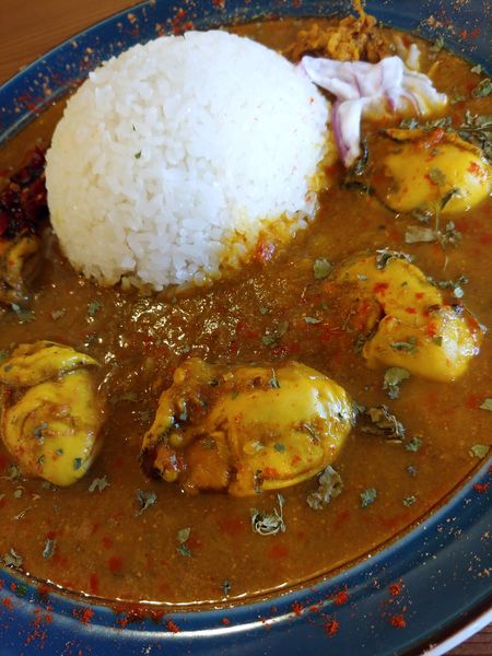 「広島カキカリー」@ラーマの写真