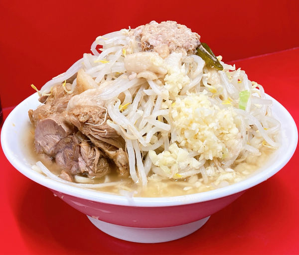 「小豚(ヤサイニンニクアブラショウガ)」@ラーメン二郎 大宮公園駅前店の写真