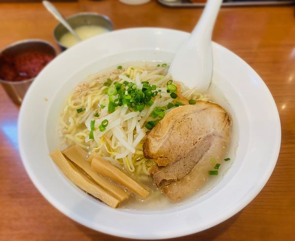「背脂醤油（￥750）」@中華そば 七麺鳥の写真