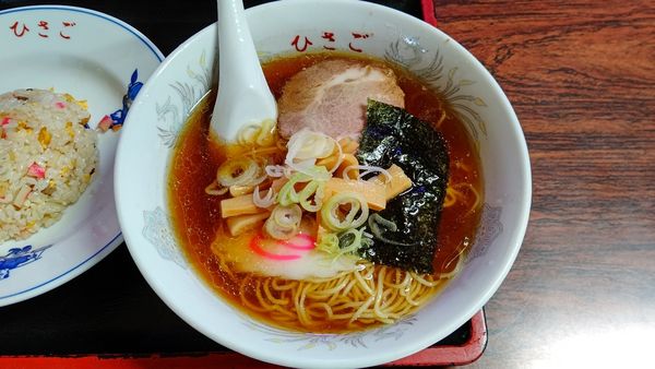 「醤油ラーメン」@中華料理 ひさごの写真