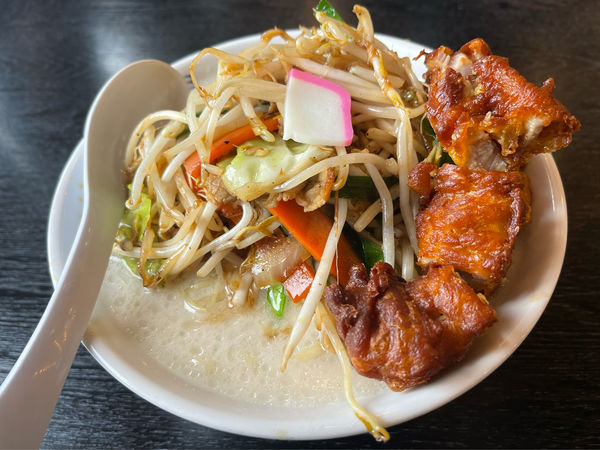 「排骨タンメン」@極濃湯麺シントミ 本庄インター店の写真