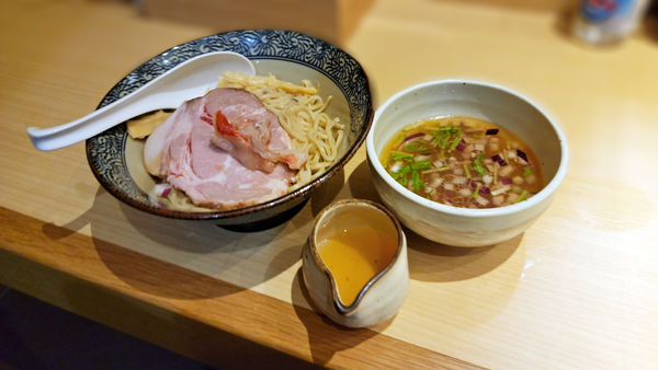 「金目鯛つけそば」@中華そば 獅の写真