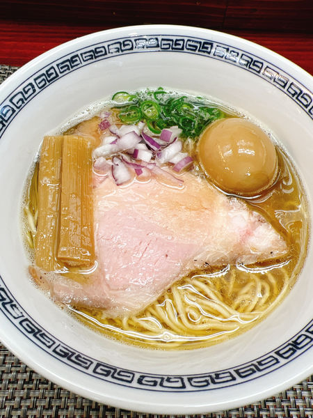 「鯵煮干し 塩」@麺や 睡蓮の写真