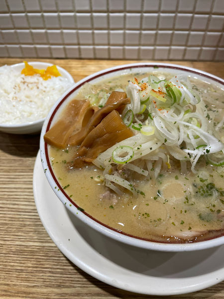 「味噌バラそば ライス」@玉 バラそば屋 中野店の写真