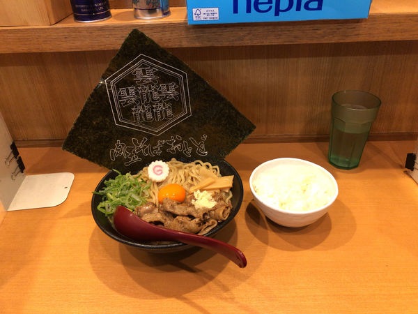 「元祖肉玉そば」@肉玉蕎麦 おとど 北松戸総本山の写真