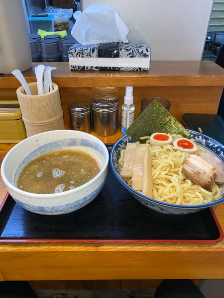 「味玉つけめん特盛¥1,170円」@中華そば 華丸の写真