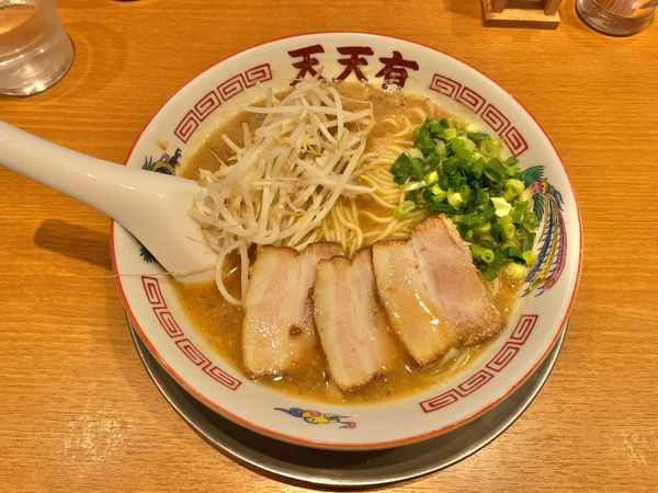 「らーめん」@餃子の天天有の写真