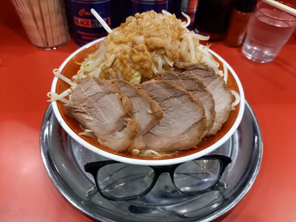 「小ラーメン豚入り」@ラーメンタロー 蒲田の陣の写真