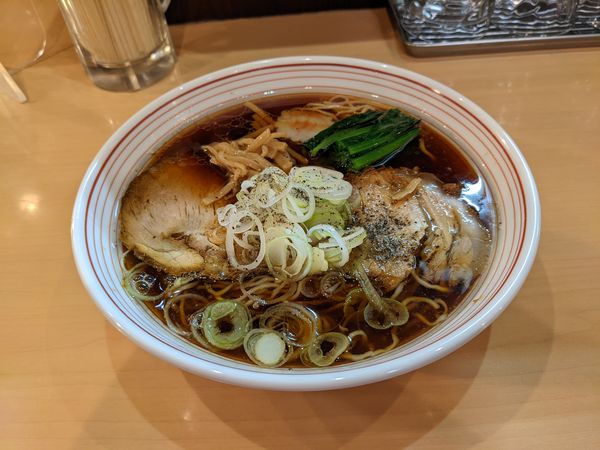 「福島郡山ブラックラーメン」@魂麺の写真