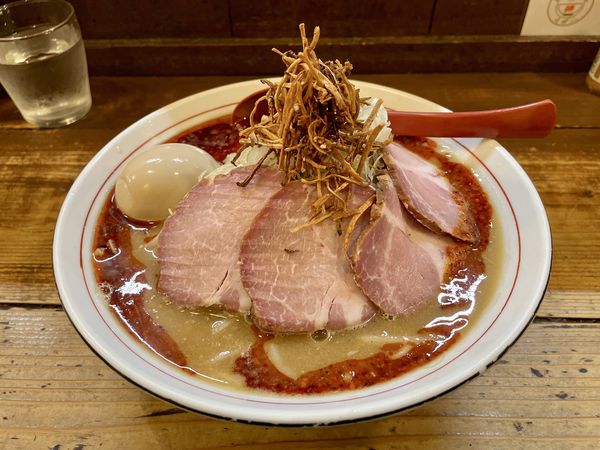 「特製辛味噌らーめん 大盛」@東京味噌らーめん 鶉の写真