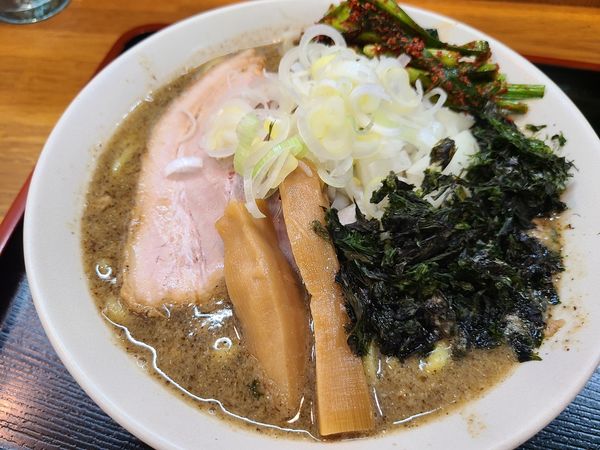 「濃厚煮干し味噌」@味噌麺処 花道庵の写真