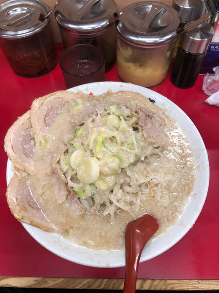 「チャーシューめん　中盛　1220円」@らーめん弁慶 浅草本店の写真