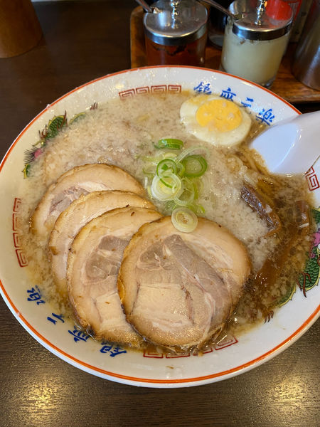 「元ちゃーしゅーめん1020円➕大盛100円➕麺固め」@銀座元楽の写真