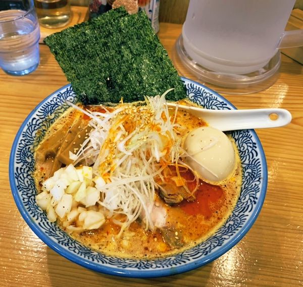 「特製ごまの辛いそば」@中華そば 笑歩の写真