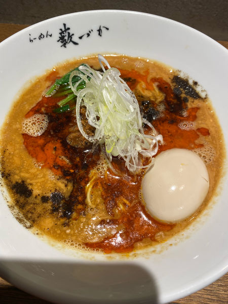 「坦坦麺+味玉」@らーめん藪づかの写真