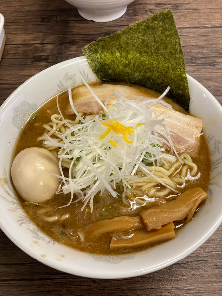 「味玉特製魚介ラーメン」@らーめん麺蔵の写真