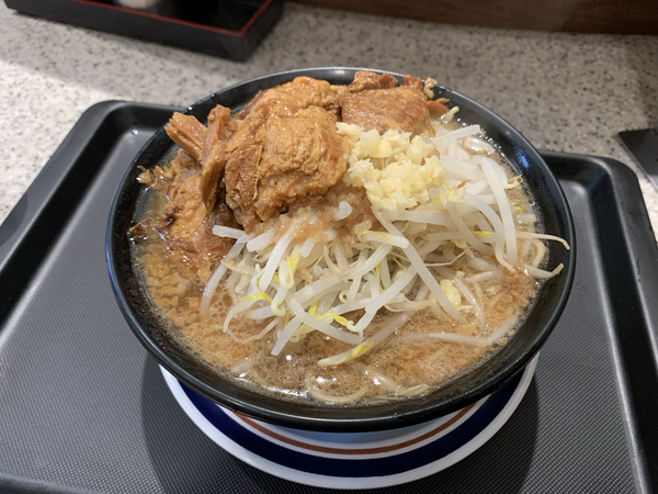 「インスパイアそば(800円)」@名代 富士そば 北千住東口店の写真