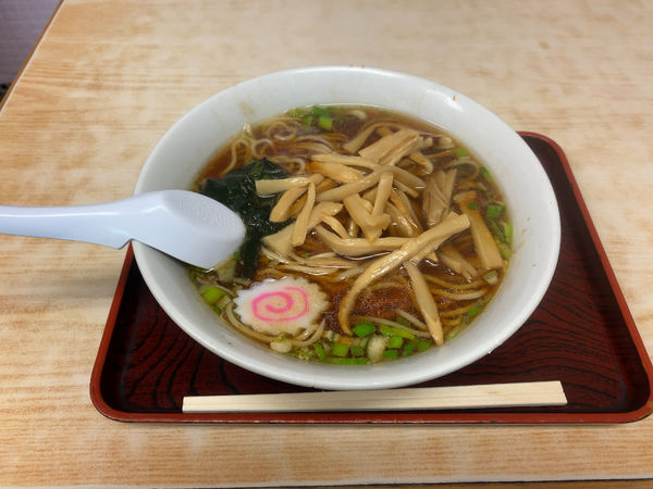 「メンマラーメン　大盛り」@大村庵の写真