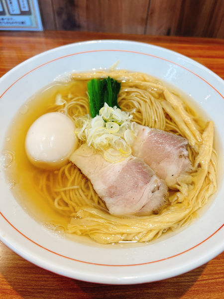 「白だし醤油ら〜麺」@ら〜麺 安至の写真