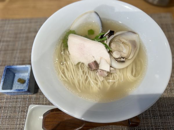 「地蛤中華蕎麦(塩)880円」@LOKAHiの写真