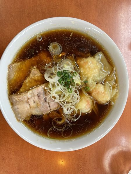 「海老ワンタン(濃口)」@日陰の写真