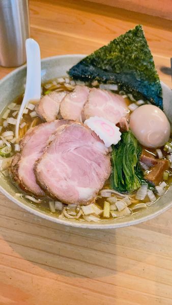 「叉焼麺しょうゆ」@だし・麺 未蕾の写真