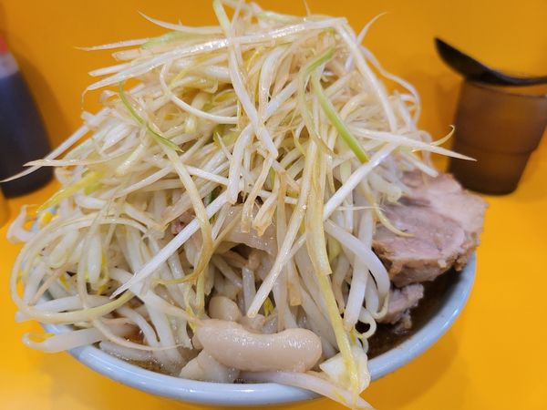 「プチ二郎　辛い奴　ネギ」@ラーメン二郎 八王子野猿街道店2の写真