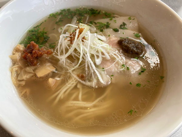 「真鯛と蛤の塩そば　金色不如帰」@らあめん花月嵐 ひたちなか高場店の写真