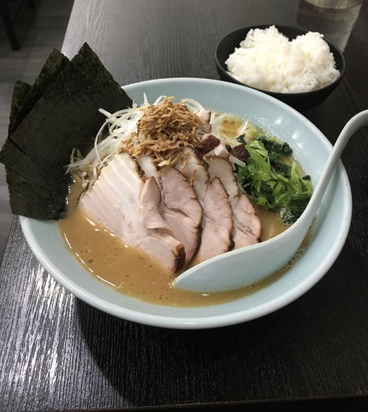 「【限定】スモークチャーシューめん　1000円」@麺家 ばくの写真