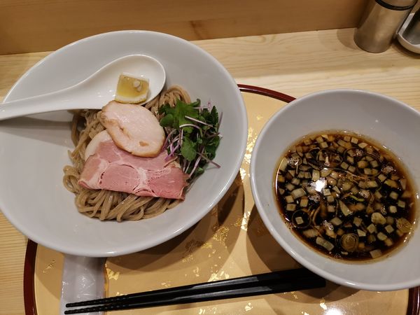 「醤油つけ麺」@RAMEN百舌鳥の写真
