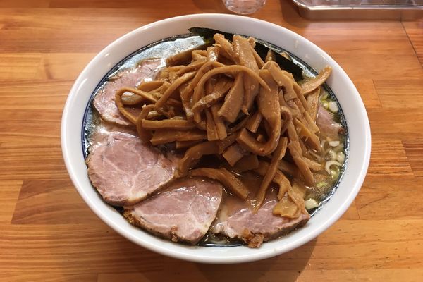 「新塩メンマチャーシュー（並）」@自家製中華そば としおかの写真