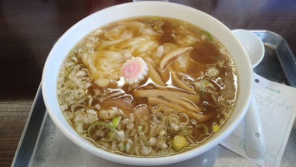 「ワンタンメン¥950-」@東京らぁめんちよだの写真