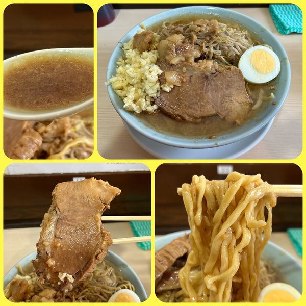 「ラーメン 少なめ¥980（ニンニクちょい増し）」@ラーメン富士丸 平塚店の写真