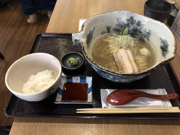 「能登の山椒潮そば 900円」@らーめん能登美の写真