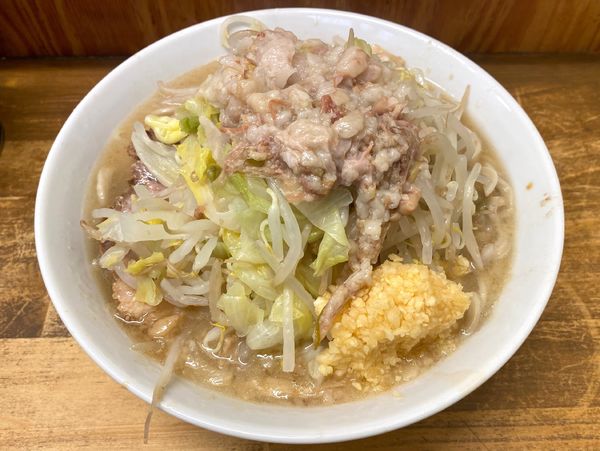 「小ラーメン 750円」@ラーメン二郎 前橋千代田町店の写真