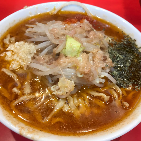「【限定A】とまとラーメン（ミニ）（バジル）」@麺屋 桐龍の写真