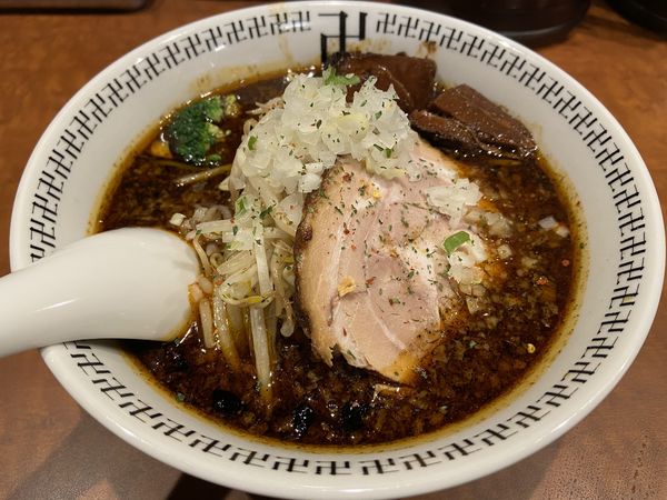 「スパイス・ラー麺（ネギ変更）」@スパイス・ラー麺 卍力 秋葉原店の写真